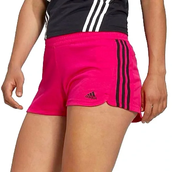 Adidas Ladies Pacer 3-Stripes Short Size XL - Picture 1 of 7